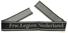 WW2 Banderola SS Frw.Legion Nederland