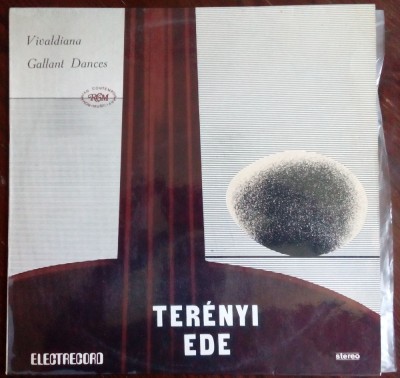 DISC LP RCM: EDE TERENYI - VIVALDIANA / GALLANT DANCES (1985) [ETICHETE ALBE] foto