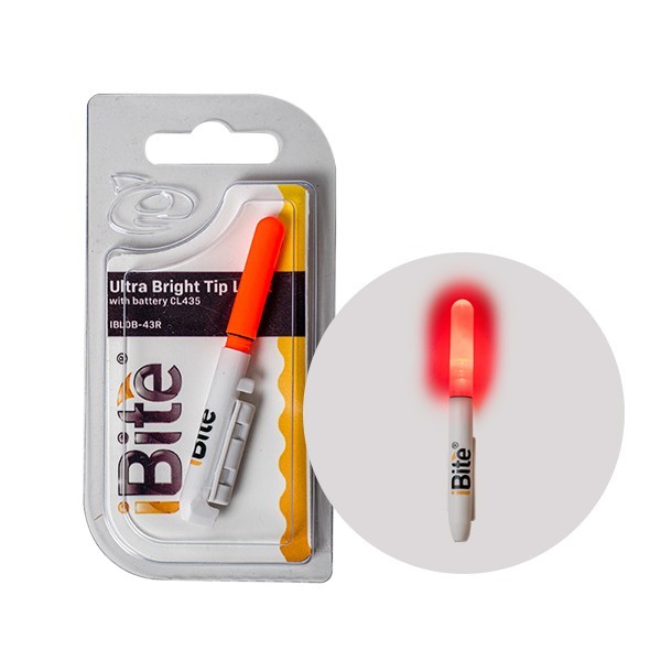 Kit Avertizor EnergoTeam iBite 425 Bulb 4.06mm LED + Baterie Rosu