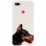 Husa silicon pentru Xiaomi Mi 8 Lite, Doberman