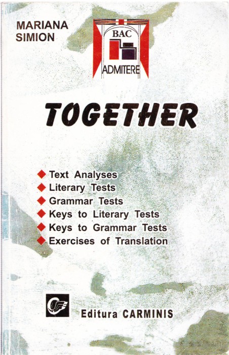 AS - MARIANA SIMION - TOGETHER PENTRU BAC, ADMITERE