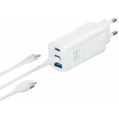 Incarcator Retea 3mk HyperCharger GaN Quick Charge 65W 1 X USB - 2 x USB Type-C Alb
