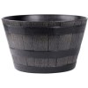Ghiveci flori Strend Pro, aspect lemn natural, 39x28 cm, UV stabilizat, gradina