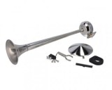 Claxon Auto Aer 24V A402/60 Beam, 108dB, Crom, Inox, Universal, Camion, Goarna 600mm, Montaj Inclus