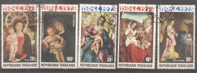 Togo 1975 Paintings, Religion, used AH.003 foto