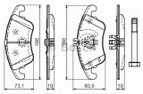 Set placute frana,frana disc MERCEDES C-CLASS (W204) (2007 - 2014) BOSCH 0 986 494 263