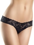 Chiloti femei V-Cut dantela neagra, Be Wiked