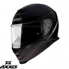 Casca integrala pentru scuter - motocicleta Axxis model Eagle SV A1 negru lucios (ochelari soare integrati) XL (61/62cm)