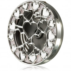 Bath & Body Works Silver Hearts suport auto pentru odorizant, fără rezervă agățat 1 buc