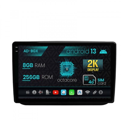 Navigatie Skoda Fabia (2007-2014), Android 13, X-Octacore 8GB RAM + 256GB ROM, 10.36 Inch - AD-BGX10008+AD-BGRKIT046 foto