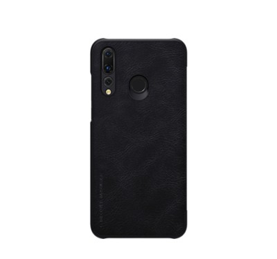 Husa Telefon Nillkin, Huawei Nova 4, Qin Leather Case, Black foto