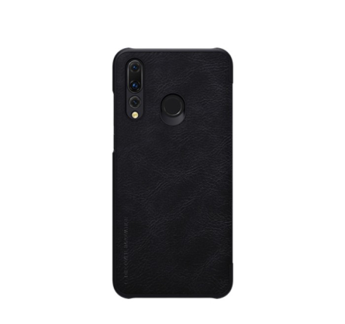 Husa Telefon Nillkin, Huawei Nova 4, Qin Leather Case, Black