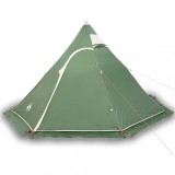 Cumpara ieftin Cort de camping tipi pentru 5 persoane, verde, impermeabil