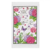 Prosop de Bucătărie, Model Flori și Fluturi, Bumbac, Dimensiuni 60x35 cm, Multicolor, Oem