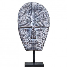 Masca tribala sculptata din lemn Primitive Timor, XL
