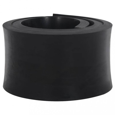 Margine de cauciuc pentru plug de zăpadă negru 180x15x2 cm foto