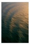 Tablou Canvas, "Valuri de aur sub apusul cald", Valuri, Aurii, Textură, Apă, Apus, Reflexie, Ocean, Calm, Unduire, Suprafață, 26 x 39 cm, CMCLASS