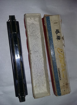 Muzicuta Tower Harmonica China,Muzicuta Ceausista cu ambalajul Origina,T.GRATUIT foto