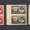 M2 TW F - 1946 - Crucea rosie Serv priz de razboi - hartie gri nedant - pereche
