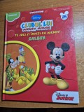 carte pentru copii - clubul lui mickey mouse - culorile / galben - din anul 2013