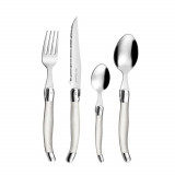 Set tacamuri 24 piese, Lou Laguile, Pearl, inox, Lou Laguiole