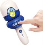 Microfon interactiv pentru copii cu inregistrare schimbare voce muzica si lumini 18 luni+