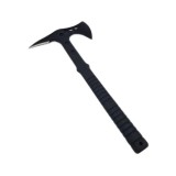 Topor ascutit cu tais dublu, maner plastic, 39 cm, husa