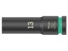 Cap protectie Wera 13mm HEX 6 puncte cu antrenare 1/2, lungime 83mm