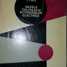 Bazele calculului actionarilor electrice- N. V. Botan