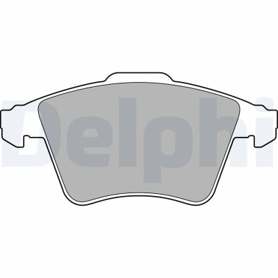 DELPHI LP3142 set placute frana,frana disc foto