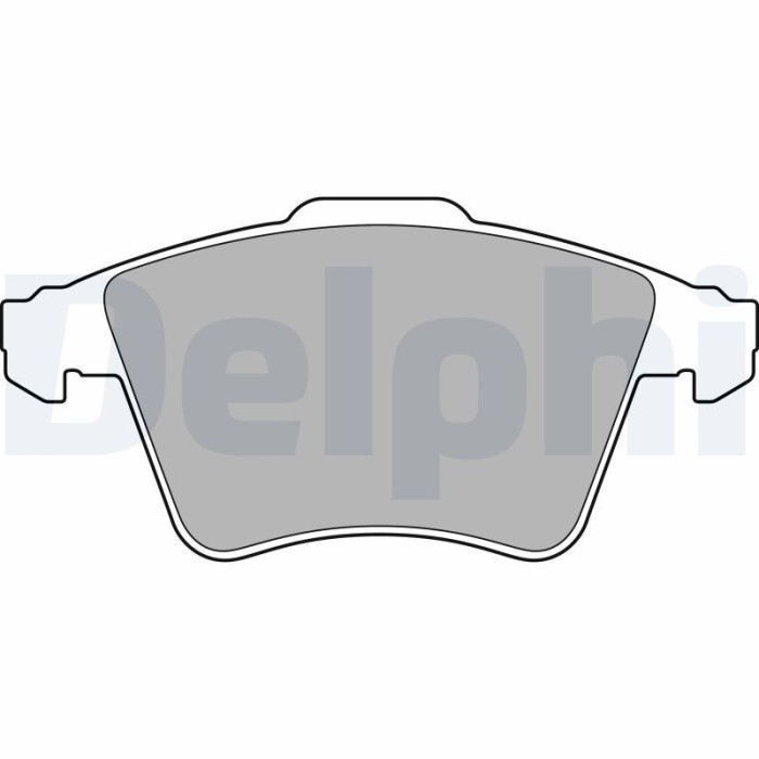 DELPHI LP3142 set placute frana,frana disc