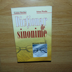 DICTIONAR DE SINONIME -LUIZA SECHE ANUL 2007