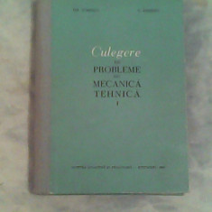 Culegere de probleme de mecanica tehnica-vol I-Ing Gh.Tomescu,Ing P.Ghisoiu