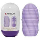 PRETTY LOVE - SMOOTH STRIPES CUPID MASTURBATOR EGG, PRETTY LOVE MALE