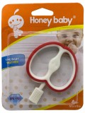 Inel dentitie pentru bebelusi Honey Baby, BPA Free, 4+ luni