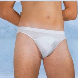 Chilot Barbati Clasic Bumbac Elastan Luan Alb, Elastic Ascuns. Confortabil, Respirabil, Flexibil. Marimea M