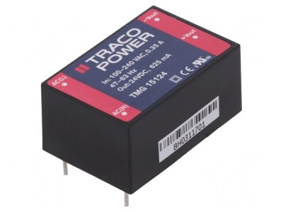 Convertor AC/DC 15W 24VDC foto