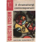 3 dramaturgi contemporani