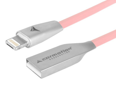 Cablu De Incarcare Si Sincronizare, 120 Cm, Usb&amp;amp;gt; Combinat Micro Usb &amp;amp;amp; Lightning, Roz Carmotion 58634PK foto