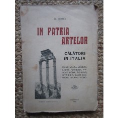Al. Bertea - In patria artelor CU DEDICATIE SI AUTOGRAF