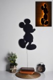 Cumpara ieftin Aplică de perete LED decorativă Mickey Galben 32x50 cm