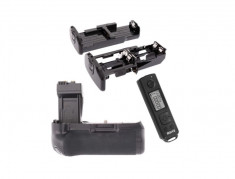 Grip Meike MK-550DR cu telecomanda wireless pentru Canon EOS 550D 600D 650D 700D foto