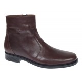 Ghete barbati office elegante din piele naturala cu fermoar Maro TANCAM