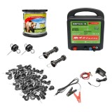 Kit complet gard electric Britmann 12/220V, 4.5 Joule, sarma 1000 m