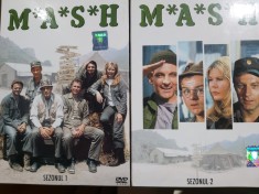 DVD Serial: M.A.S.H - Sezoanele 1 si 2 ( 2 cutii = 6 DVDuri; sub. romana - vezi descriere )