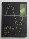 MASINI ELECTRICE DE MICA PUTERE de F.D. LAZAROIU , 1965