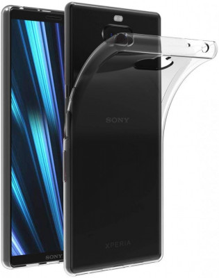 Husa SONY Xperia 10 - Luxury Slim Case TSS, Transparent foto