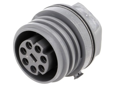 Conector circular mamă 7 pini IP68 foto
