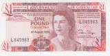 Bancnota Gibraltar 1 Pound 1988 - P20e UNC ( vezi descriere )