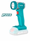 TOTAL - LAMPA DE LUCRU - 150 LUMENI - LI-ION - 20V (INDUSTRIAL)(NU INCLUDE ACUMULATOR SI INCARCATOR) PowerTool TopQuality